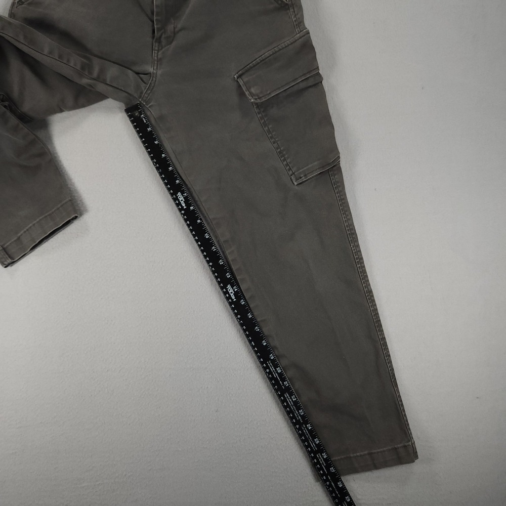 Levi's Men's Cargo Pants Gray Chino XX Standard Taper 5 Pockets 33x30 - Picture 6 of 13